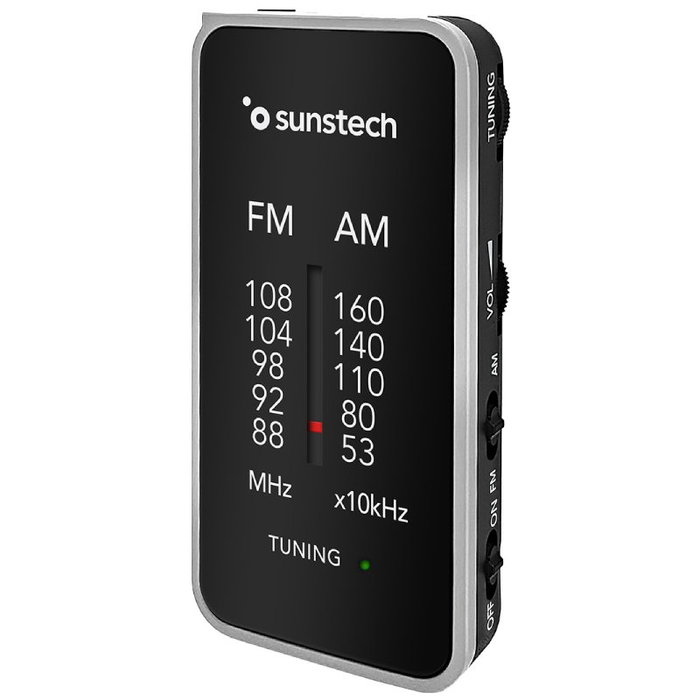 Sunstech Radio Portátil RPC6SL Negro, Gris Sunstech Radio Portátil RPC6SL Negro, Gris